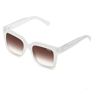 QUAY “Icy” sunglasses (white)